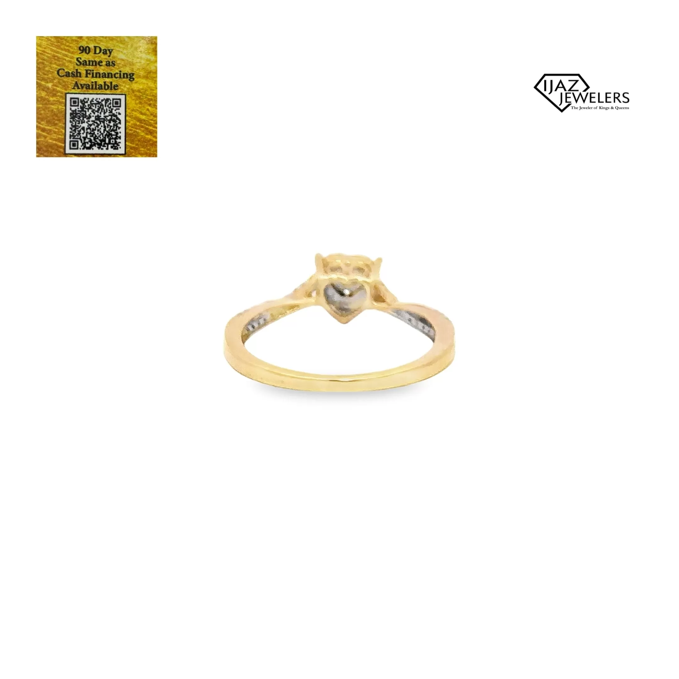 10K Gold 0.15 CTW Diamond Ladies Ring