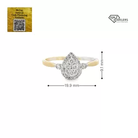 10K Gold 0.42 CTW Diamond Ladies ring