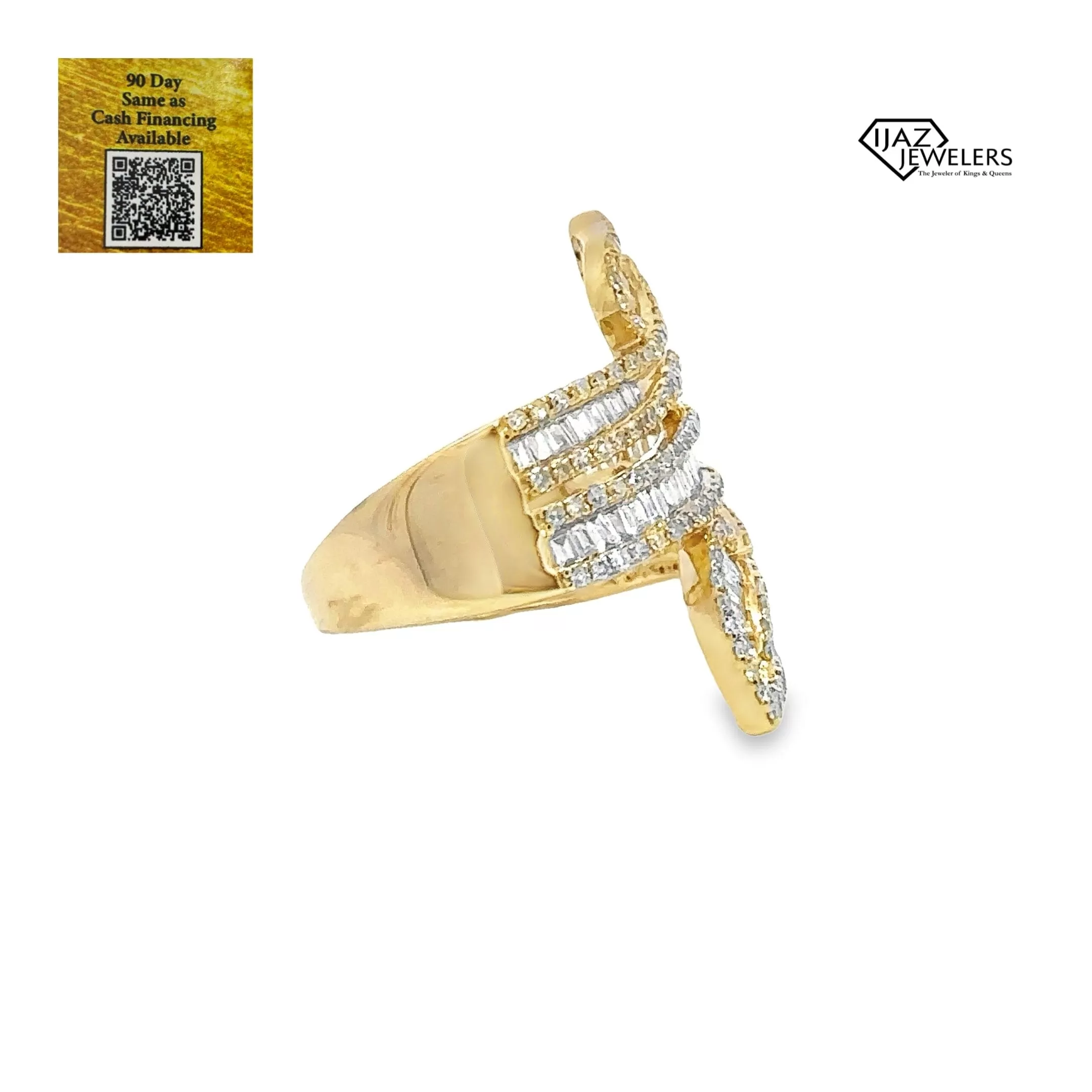 10K Gold 1.18 CTW Diamond Ring