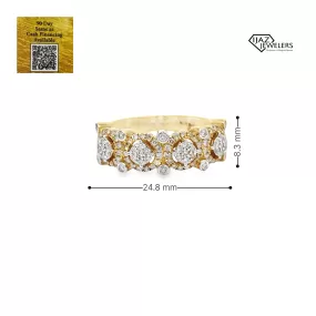 10K Gold Diamond Band