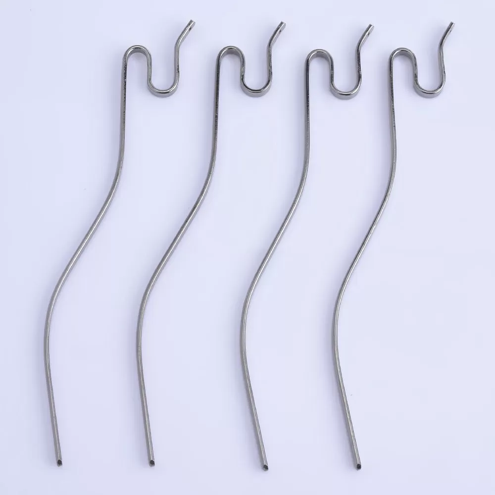 135mm Iron Snake Hair Stick Hair Pin Hair Clip Hair Stick minimalist modern Hair Accessory hair jewelry Gun black 10pcs