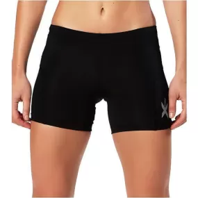 2XU Elite Compression Womens Short Running Tights - Black