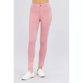 5-pockets Shape Skinny Ponte Mid-rise Pants