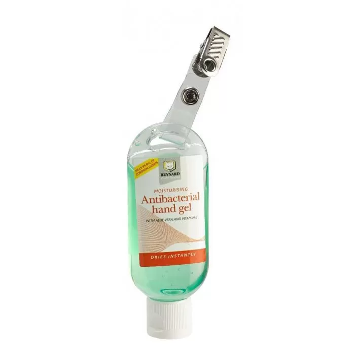 50ml Antibacterial Hand Gel with Clip