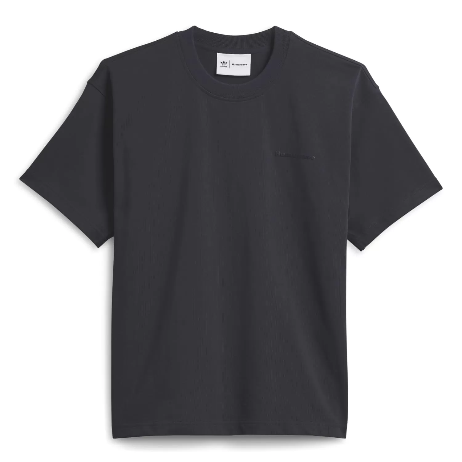 Adidas Originals Unisex PW Pharrell Williams Humanrace Basics Tee Night Grey HS4839