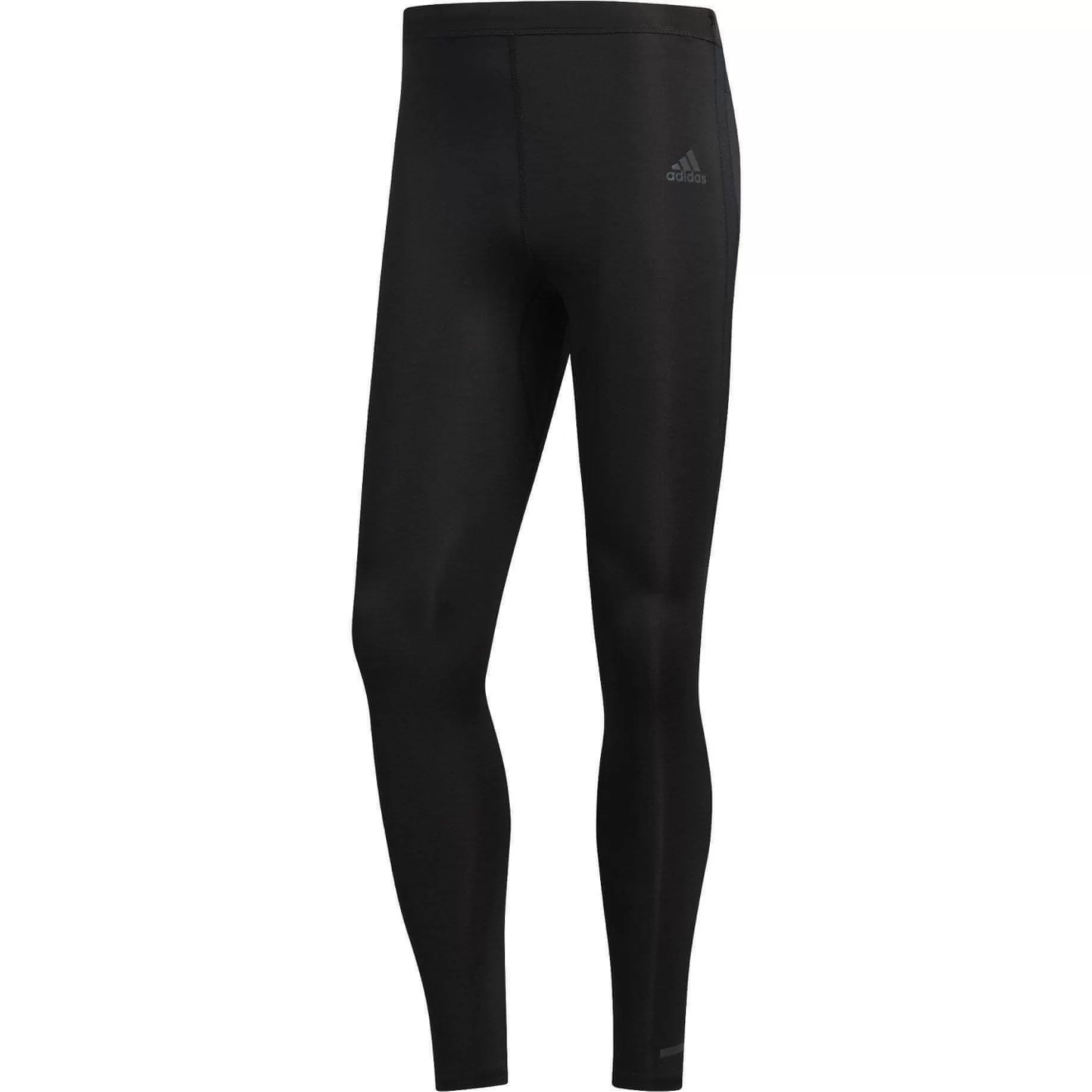 adidas Own The Run Mens Long Running Tights - Black