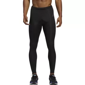 adidas Own The Run Mens Long Running Tights - Black