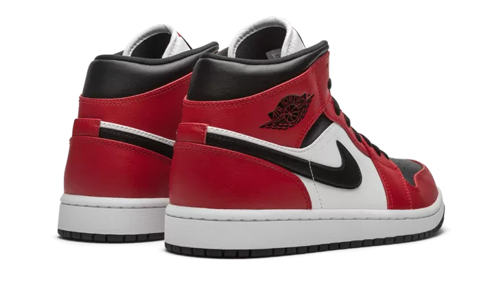 Air Jordan 1 Mid Chicago Black Toe