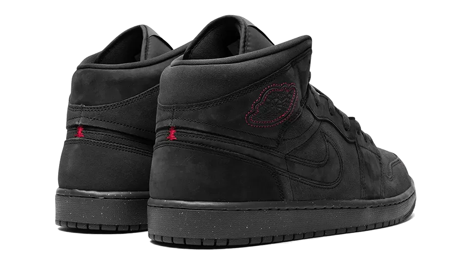 Air Jordan 1 Mid SE Craft Grey Red