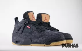 Air Jordan 4 x Levi's 'Black Denim' (2018)