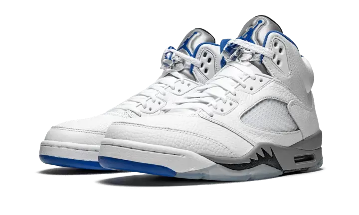 Air Jordan 5 Retro White Stealth