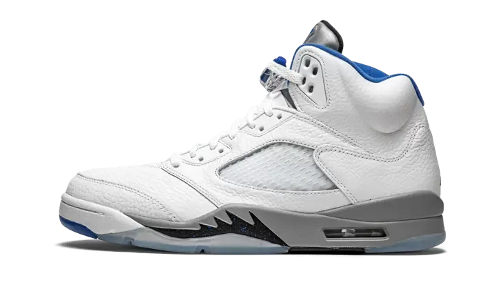 Air Jordan 5 Retro White Stealth