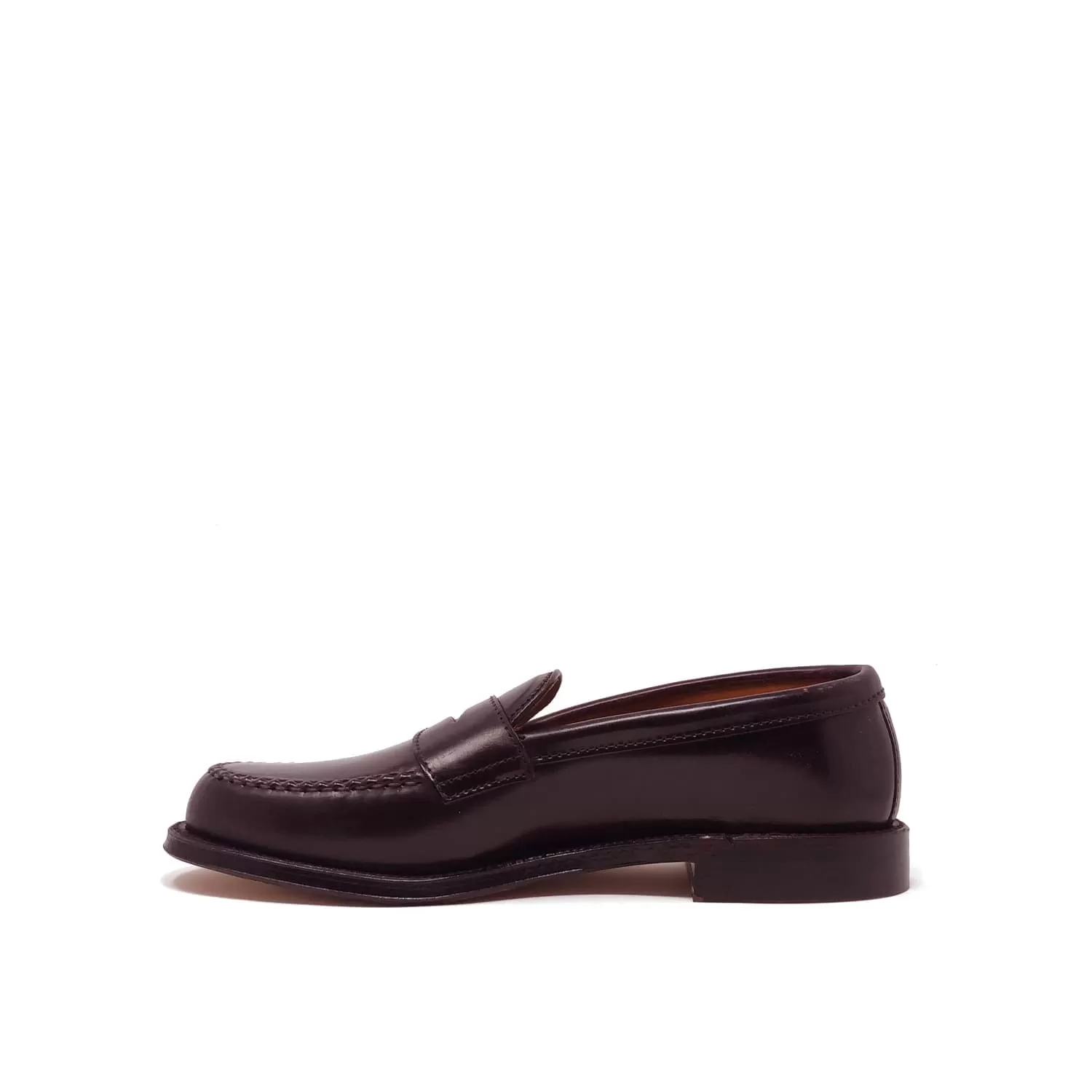 Alden 986 Handsewn Penny Loafer Color 8 Shell Cordovan