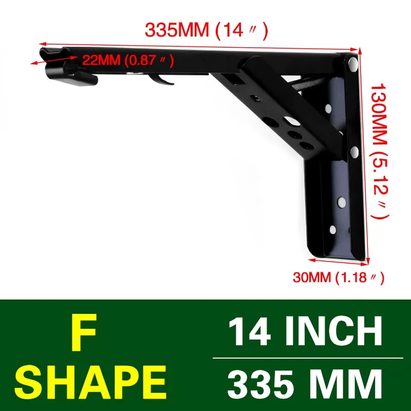 Angle Bracket Heavy Support Adjustable Wall Mounted