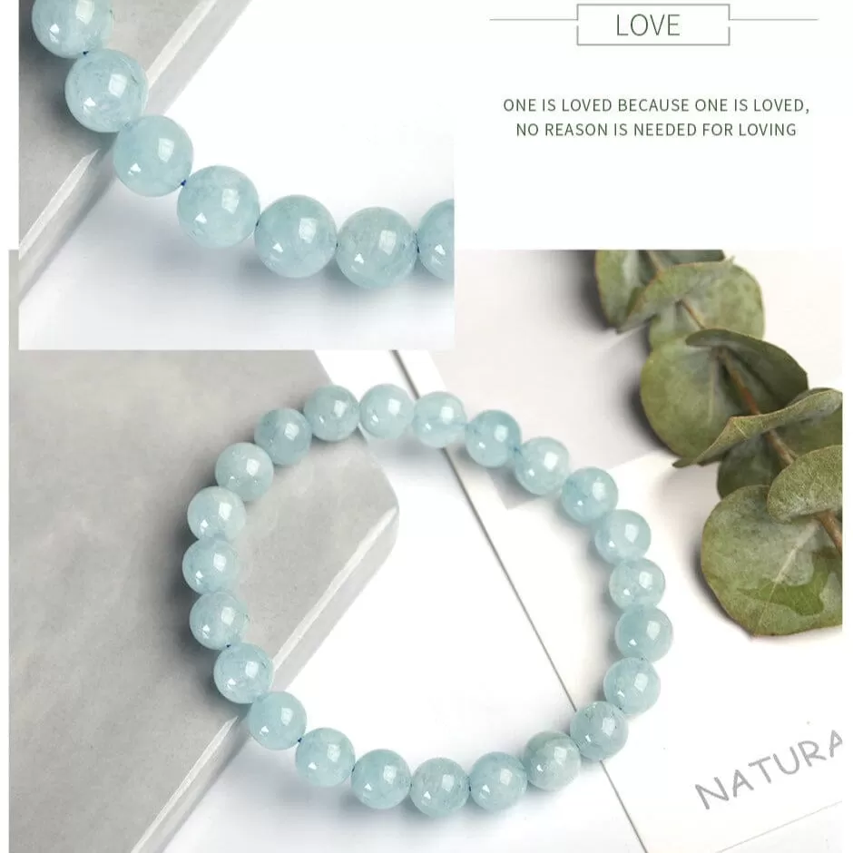 Aquamarine Yoga Bracelet