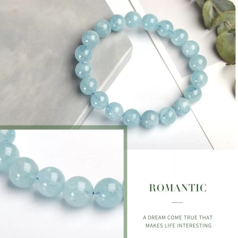 Aquamarine Yoga Bracelet