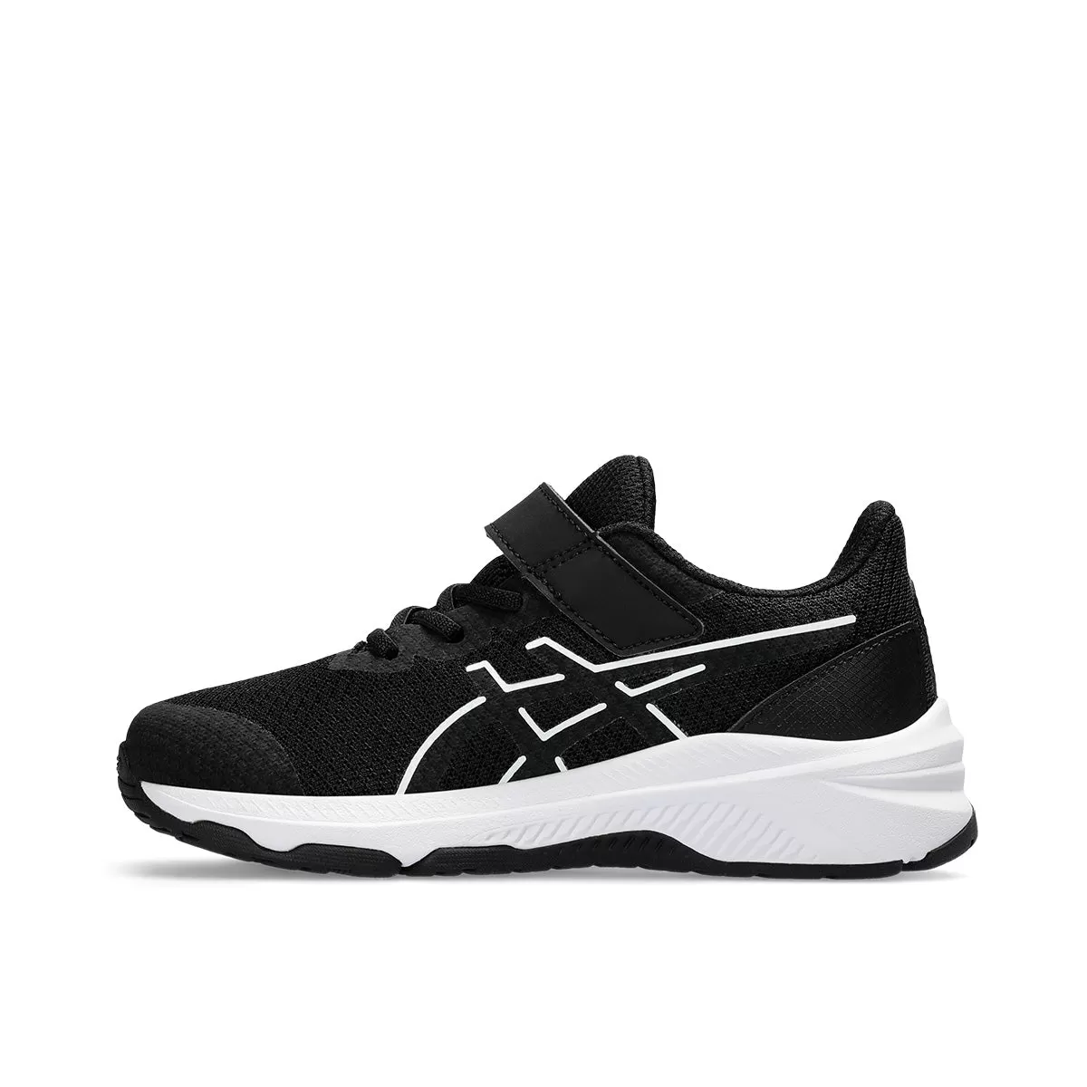 Asics GT 1000 12 PS Kids Black White   