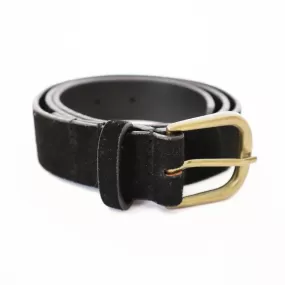 Belt Hunter - Black Suede