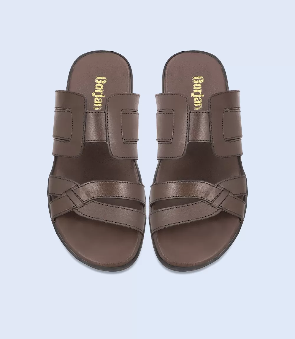 BM4775-CHOCO-Men Slipper