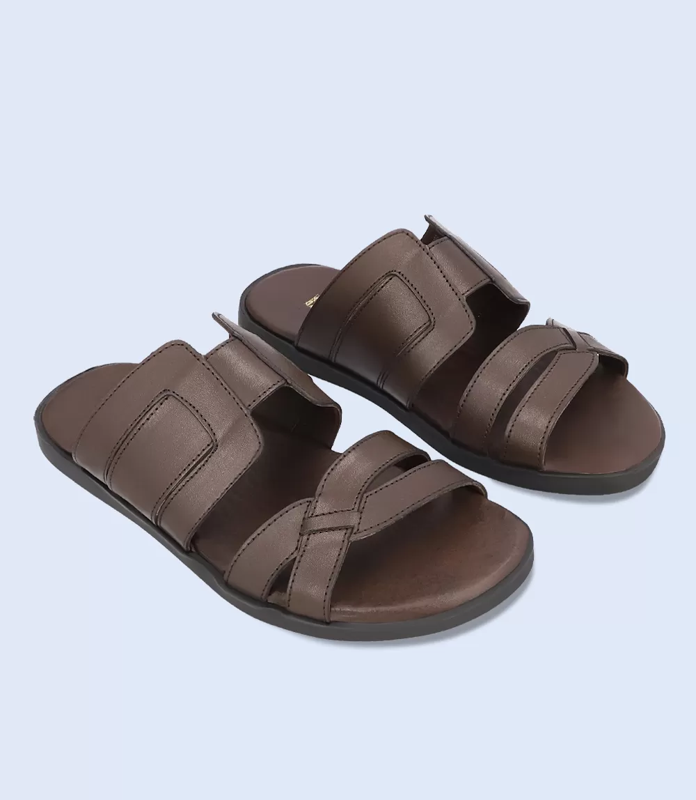 BM4775-CHOCO-Men Slipper