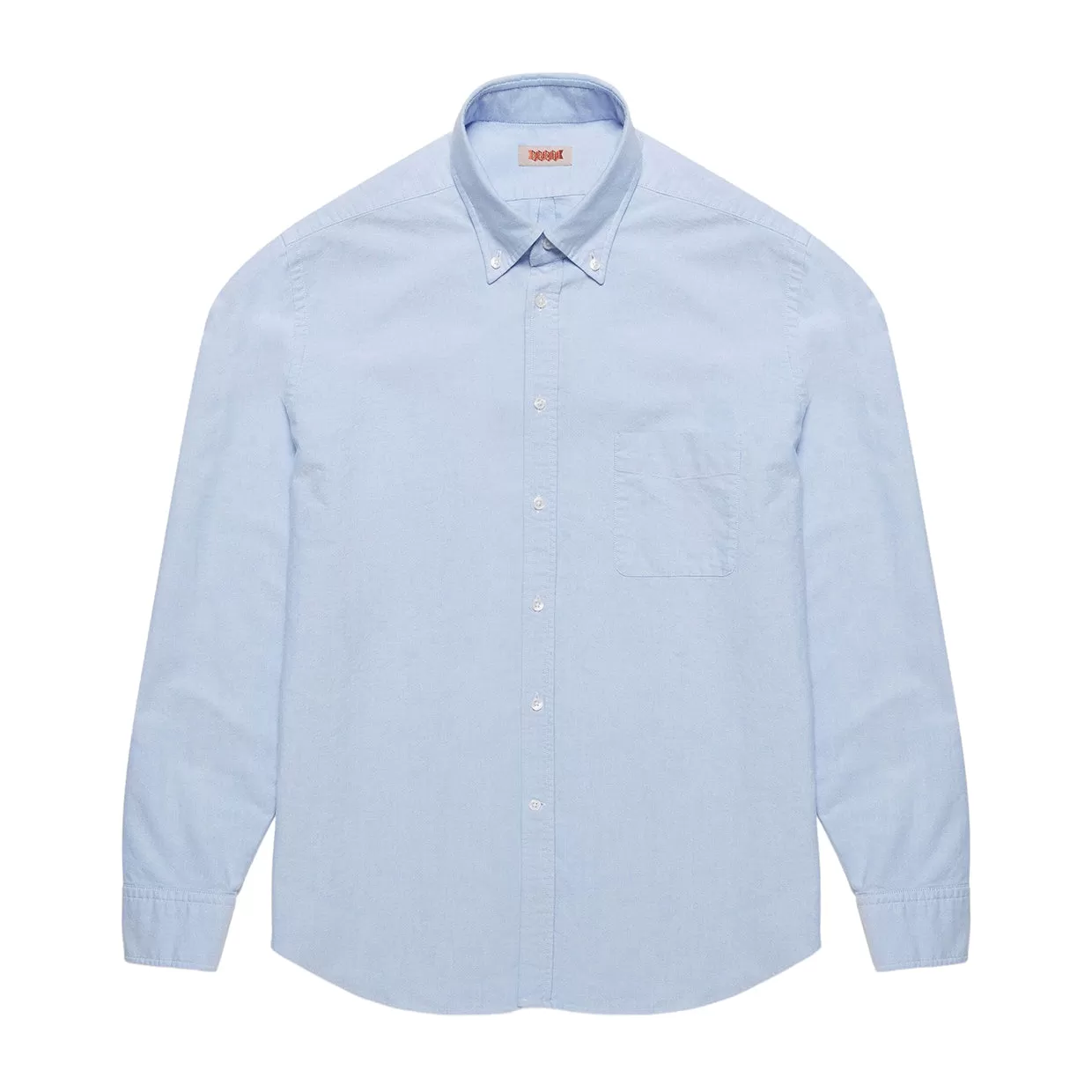 Camicia Baracuta Washed Oxford Celeste