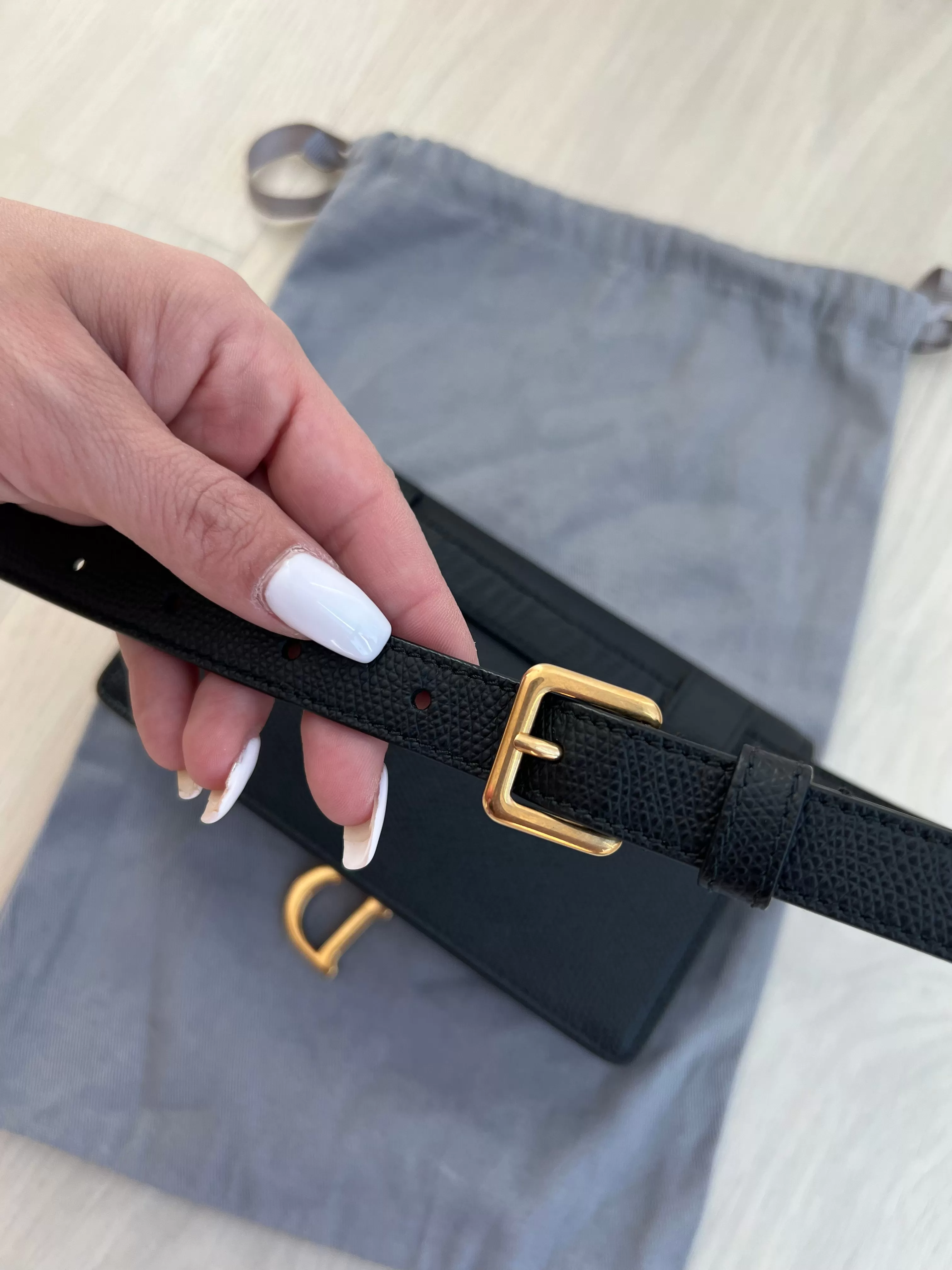 Christian Dior Saddle Belt Pouch