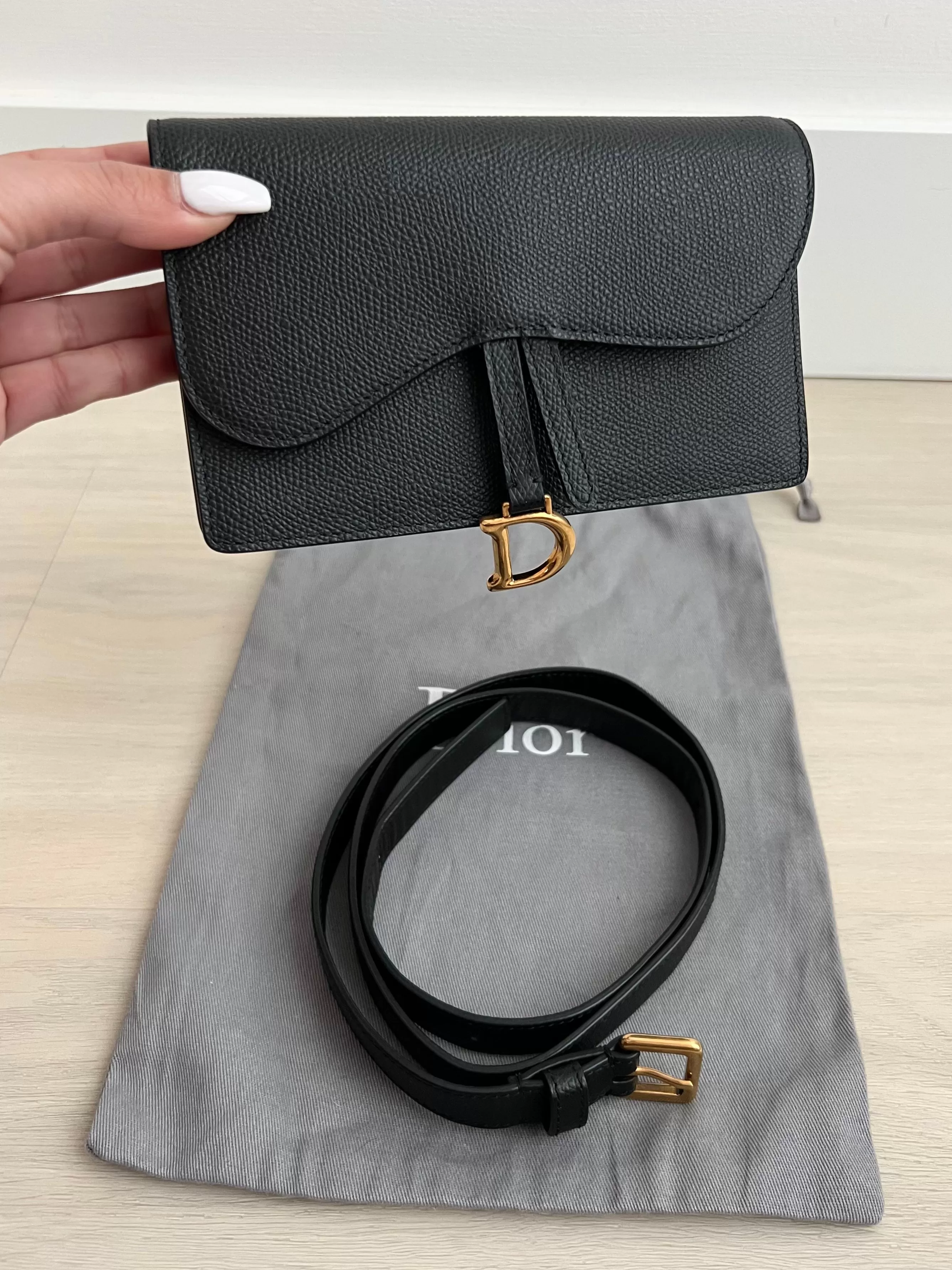 Christian Dior Saddle Belt Pouch