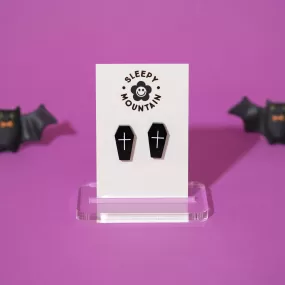 Coffin Stud Earrings