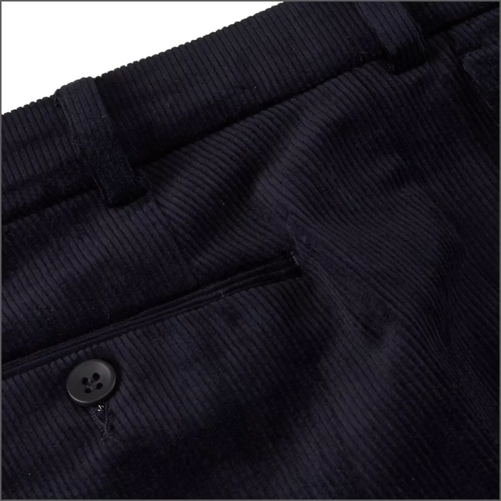 Dg's Prestige Blue San Remo Needle Cord Trouser>>