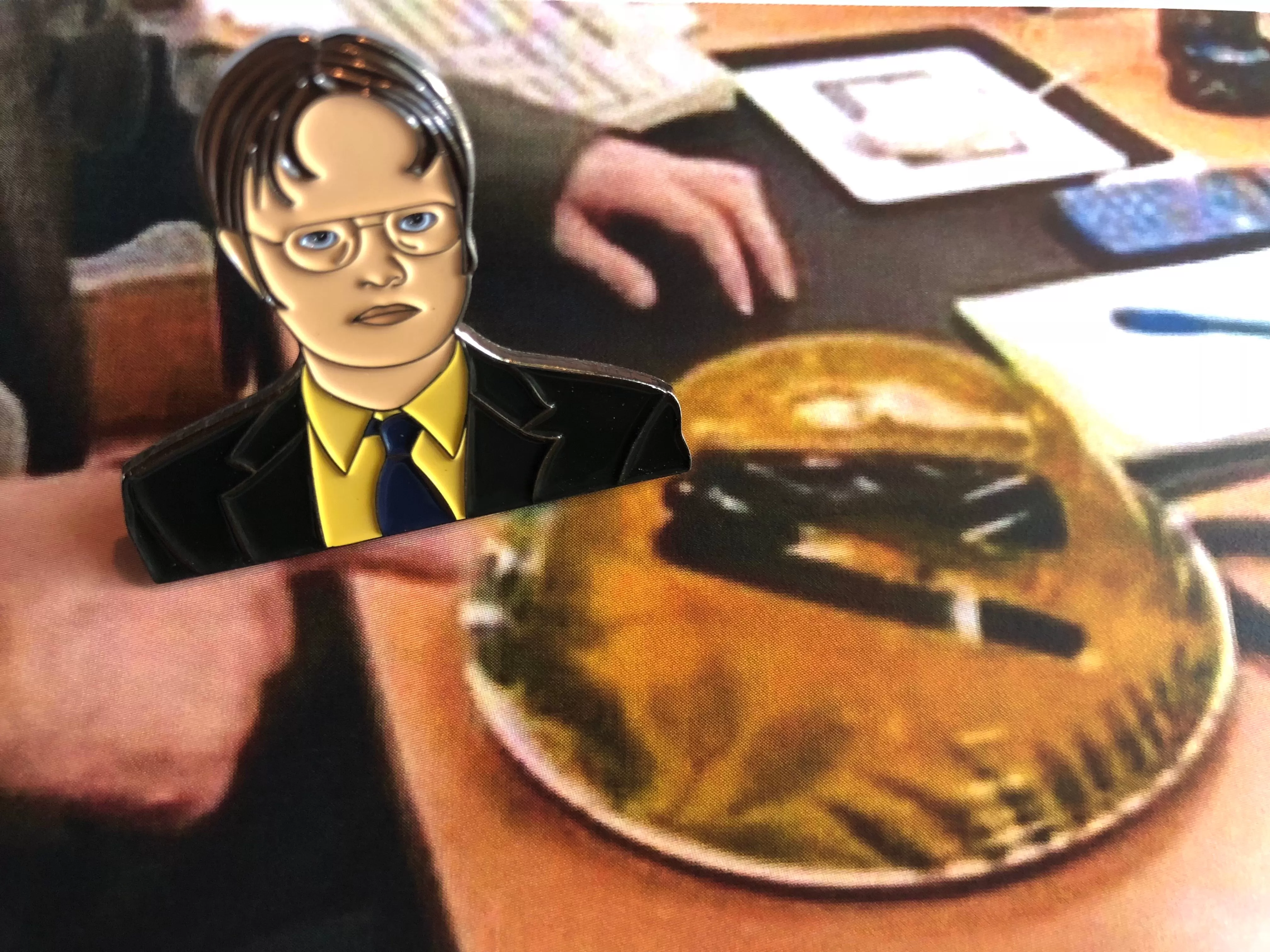 Dwight Schrute Enamel Pin