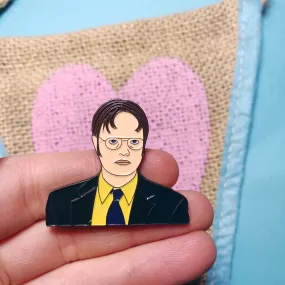 Dwight Schrute Enamel Pin