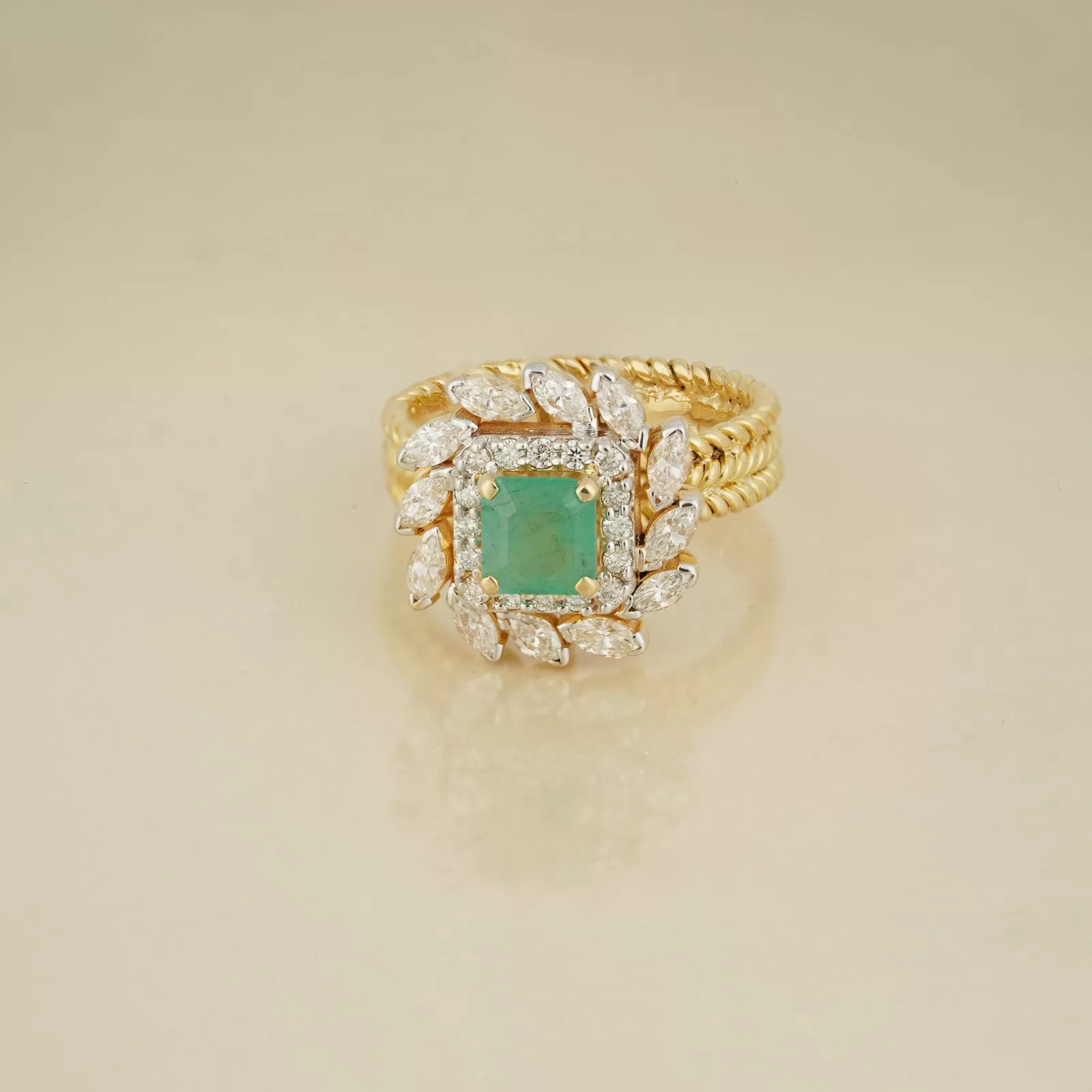 Eden Emerald Ring