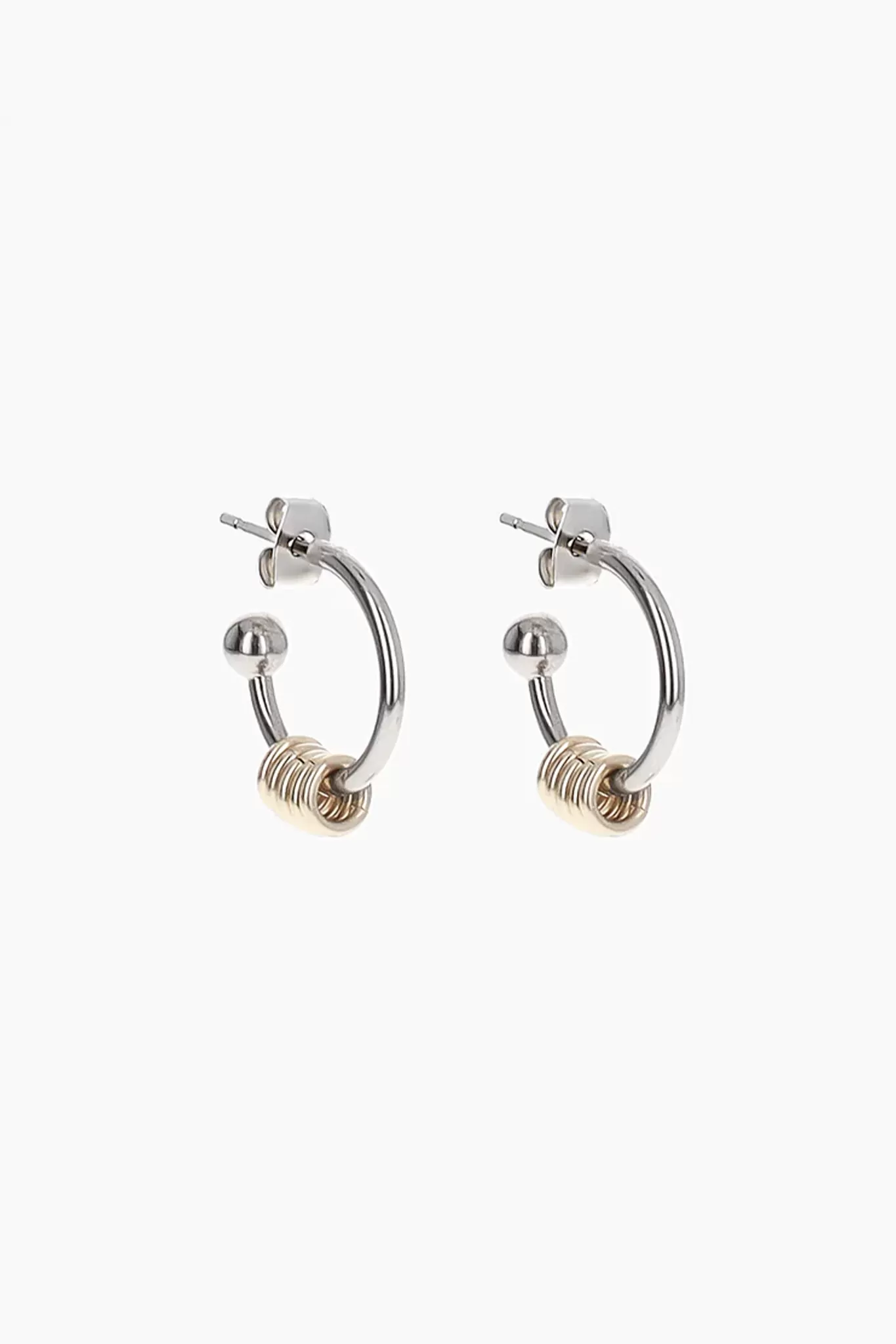 Gloria Hoops | Palladium/Pale Gold