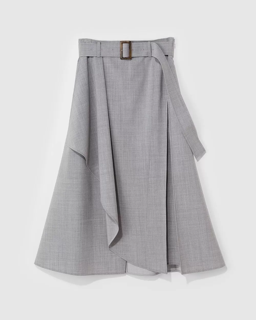 Heather Grey Bricolage Skirt