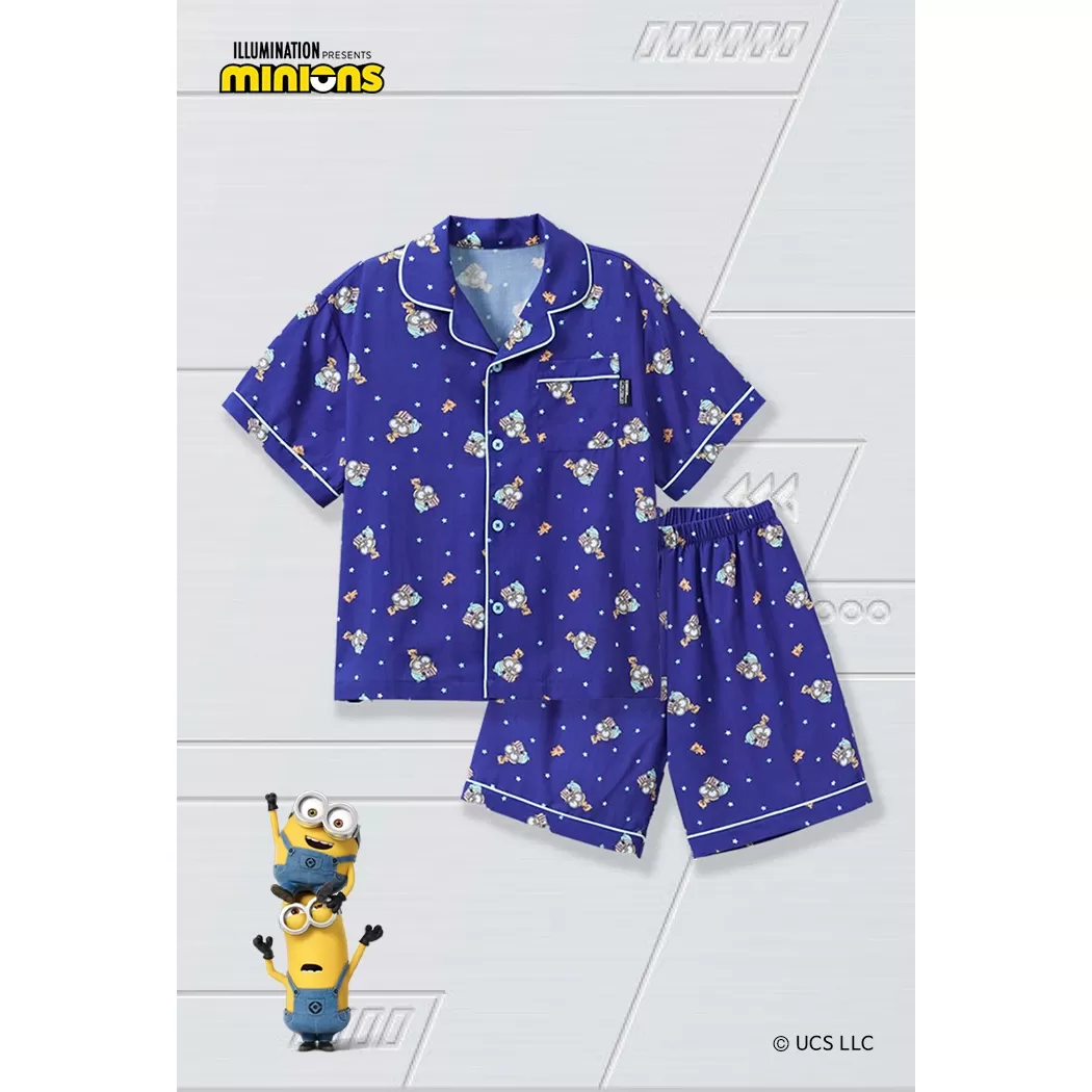 [Kids] (Universal) Minions Short Sleeve Pyjamas