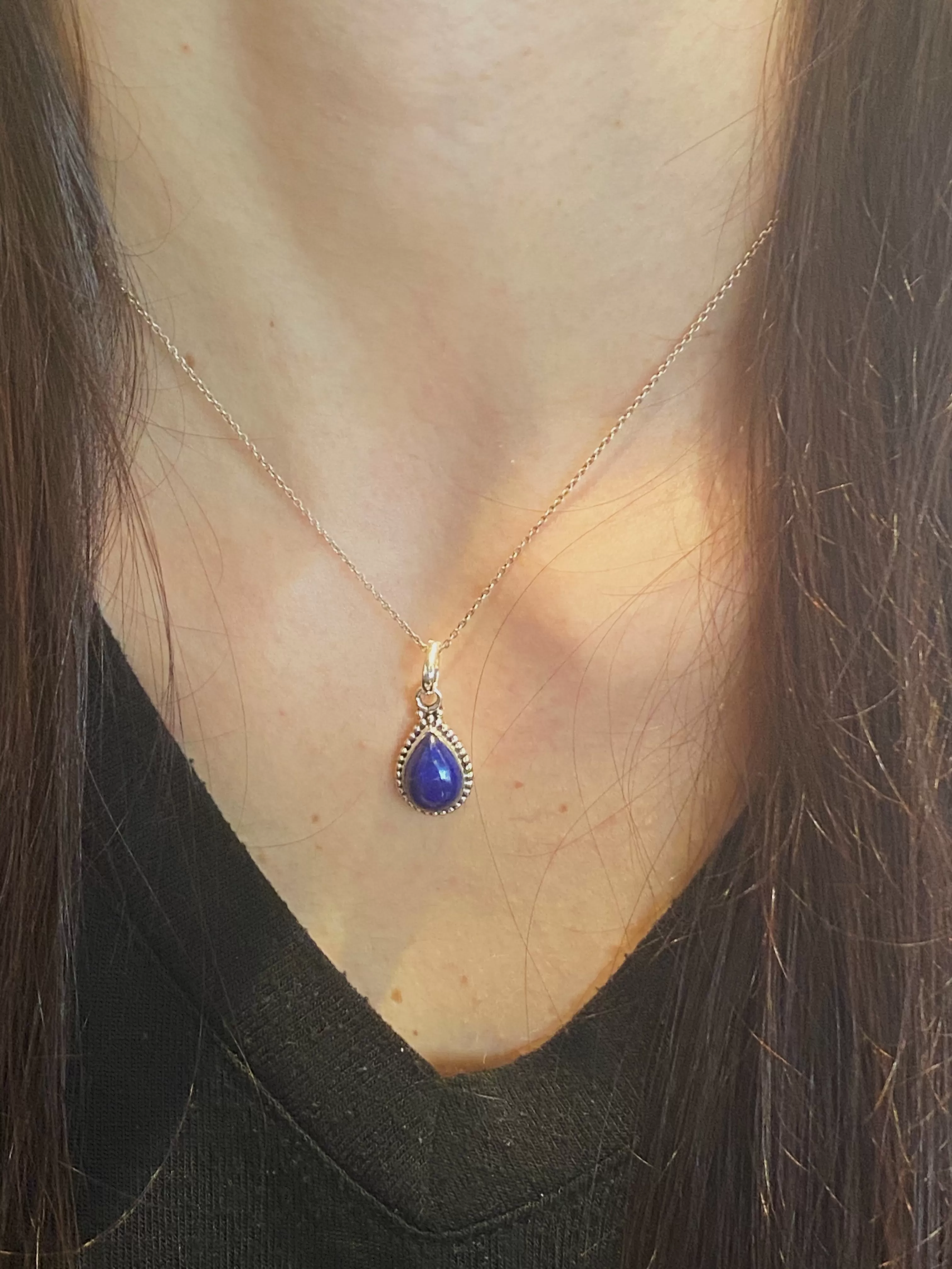 Lapis Lazuli Gala Pendant - Oval / Teardrop / Round