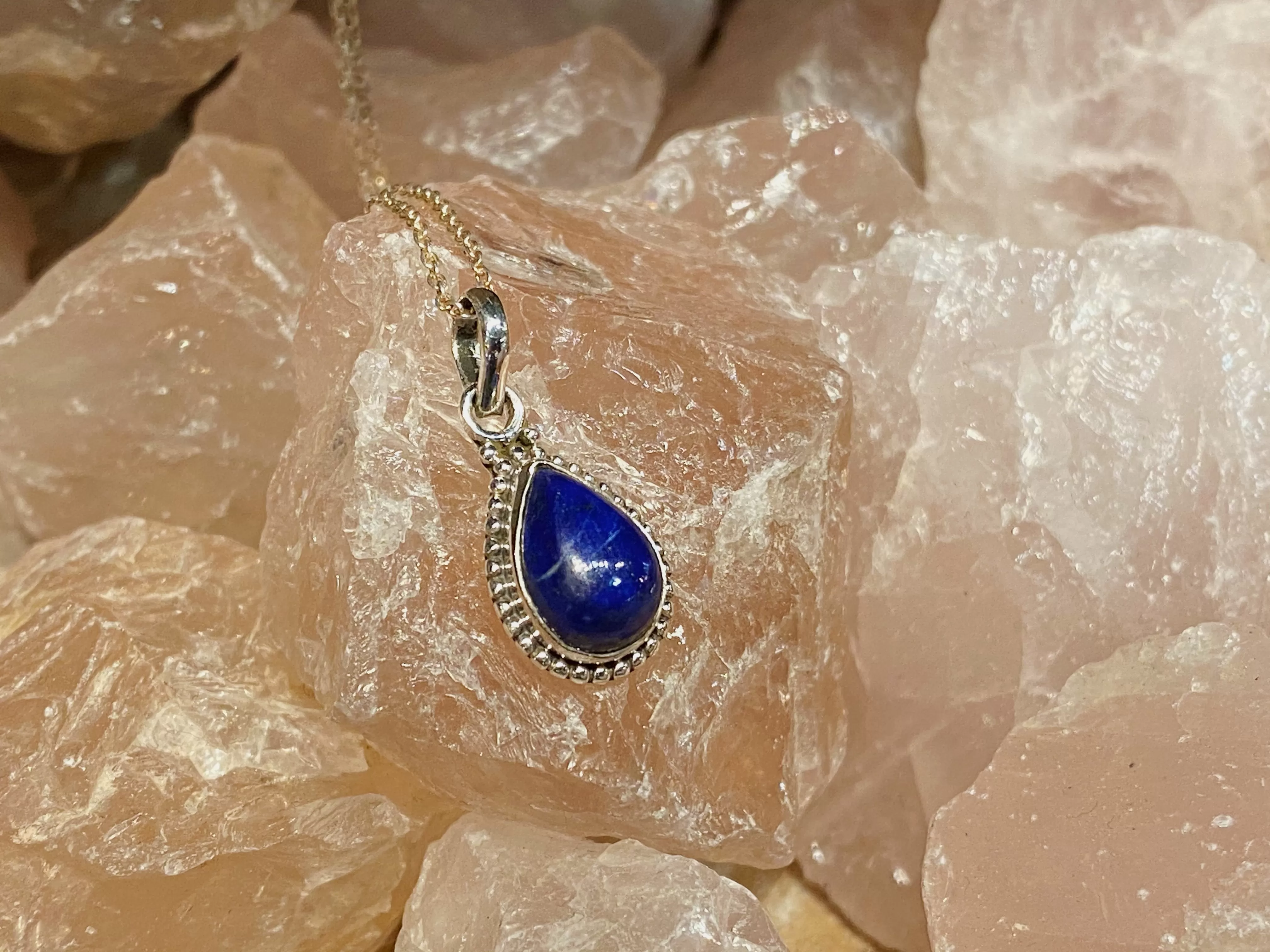 Lapis Lazuli Gala Pendant - Oval / Teardrop / Round