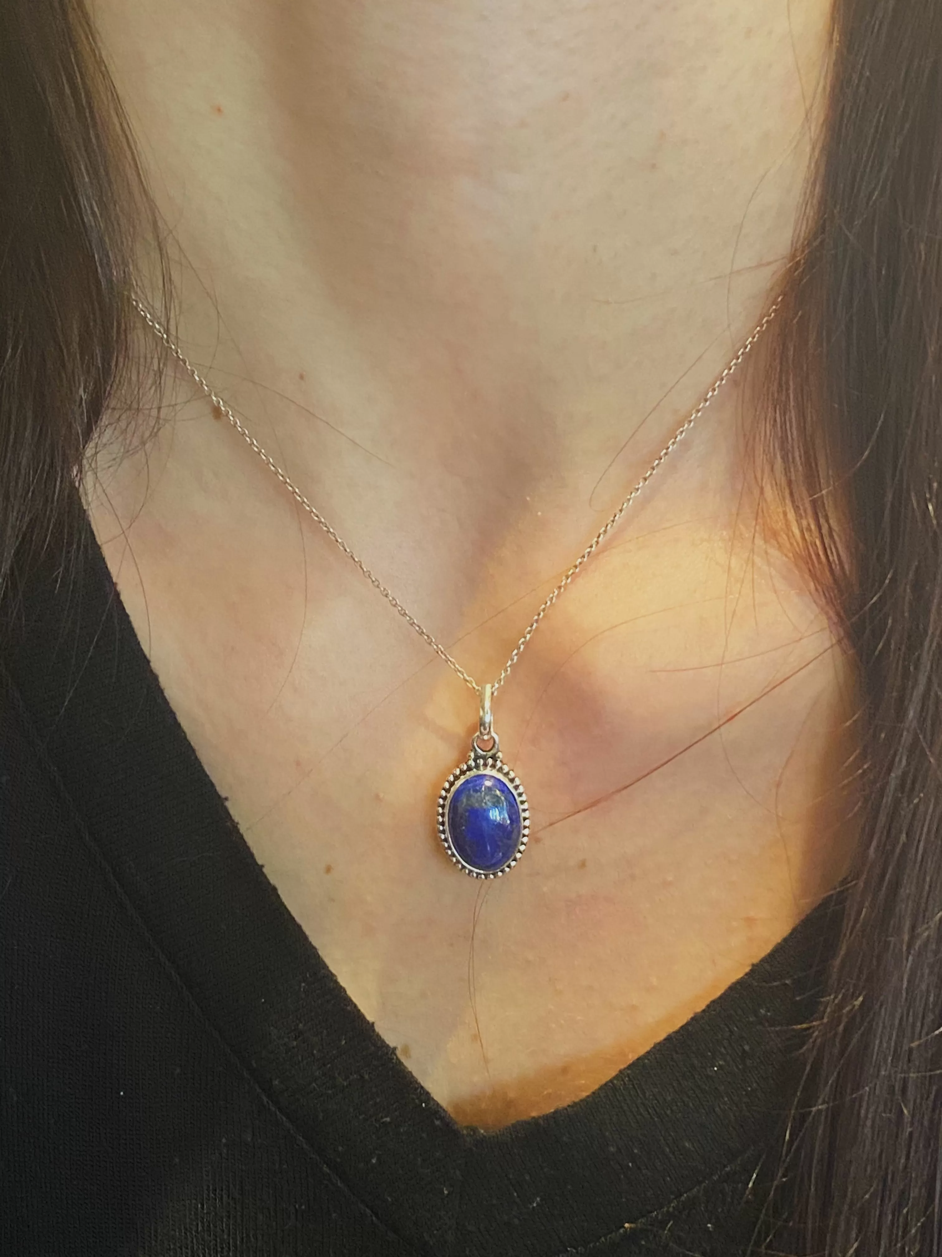 Lapis Lazuli Gala Pendant - Oval / Teardrop / Round