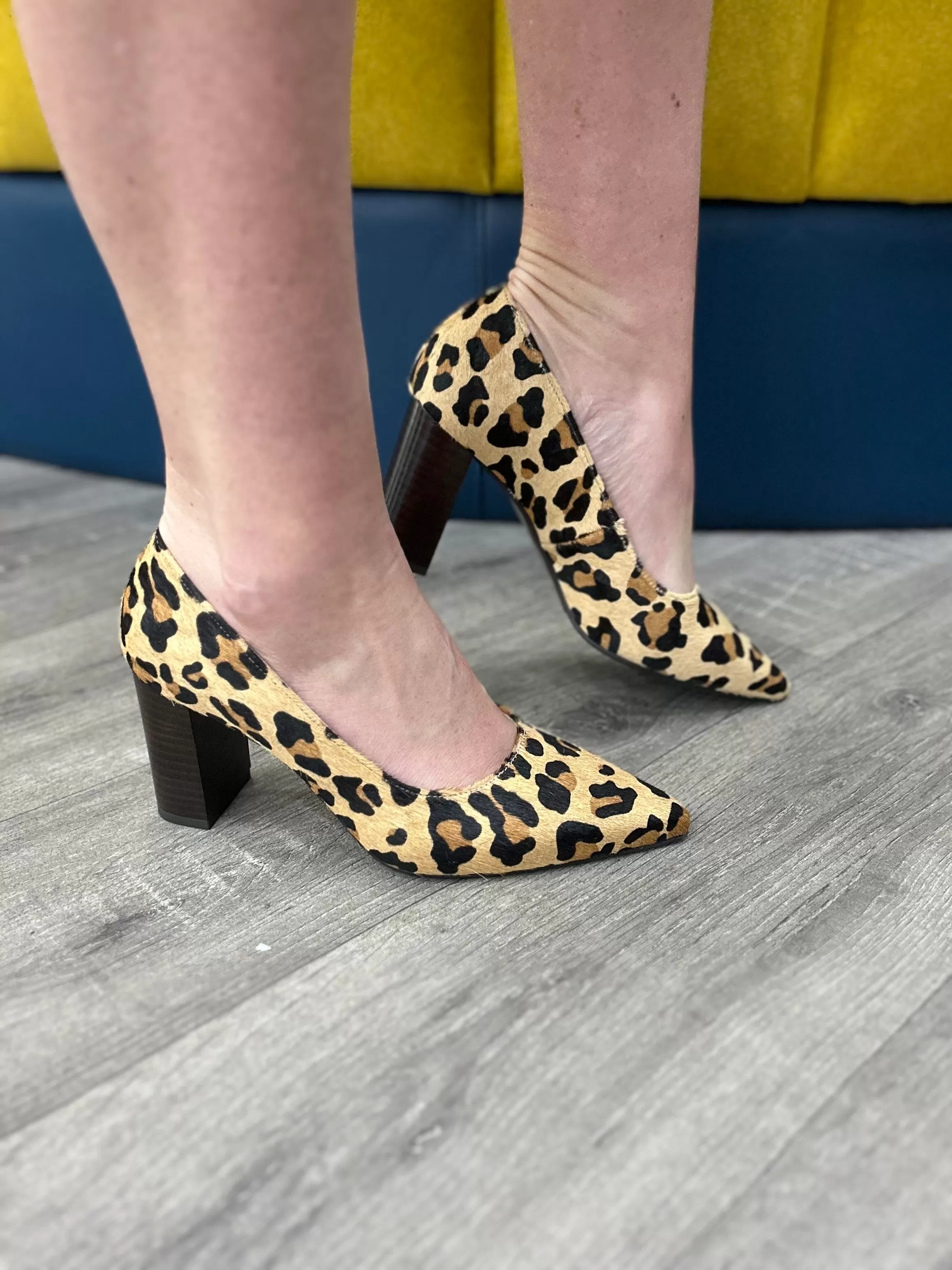 Marian Leopard Court Shoe