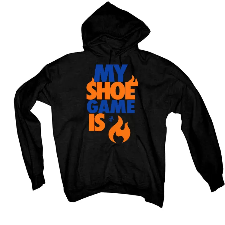 Nike Dunk Low "Knicks" | ILLCURRENCY Black T-Shirt (MY SHOE GAME)