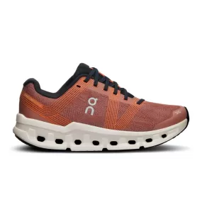 On Women's Cloudgo Running Shoes - Mahogany/Ivory (Wide Width)