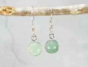 Petite Green Aventurine Earrings