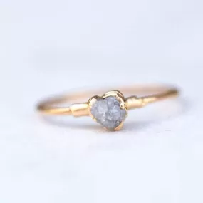 Raw Diamond Ring