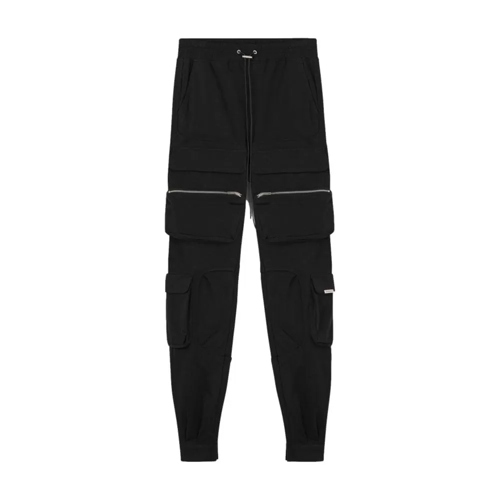 REPRESENT CARGO PANTS-BLACK