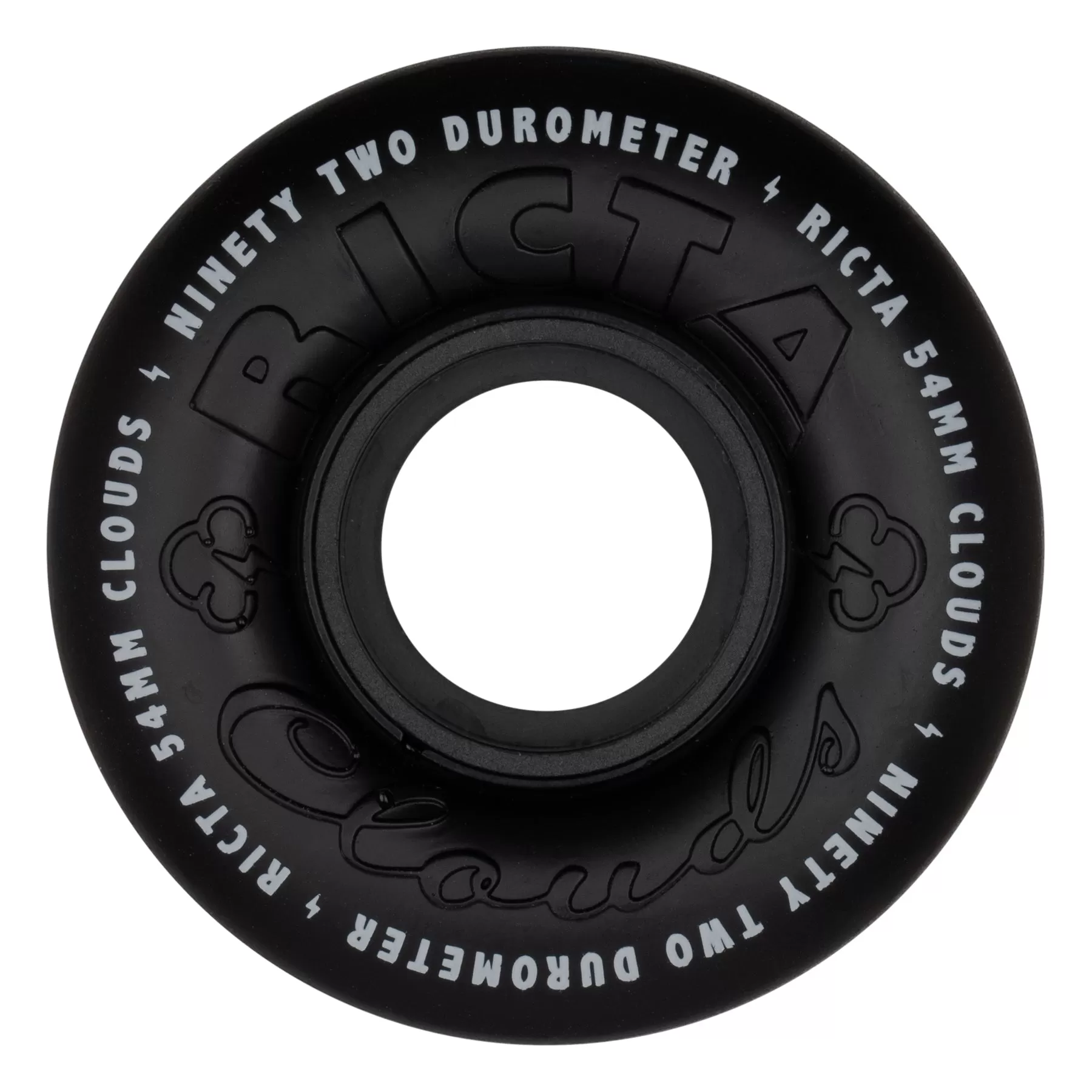 Ricta Wheels Clouds Black Black 54mm 92a