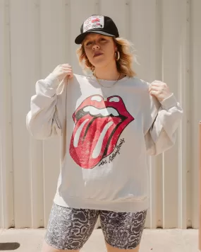 Rolling Stones Lick Sand Thrifted Sweatshirt