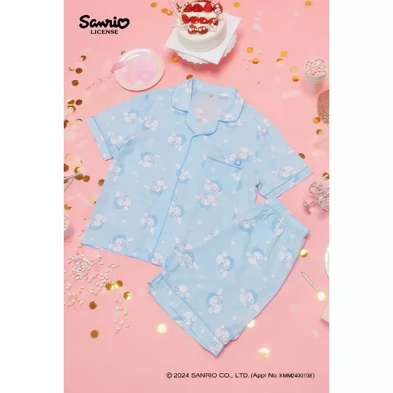 (Sanrio Characters 2024) Sanrio Characters Short-Sleeved Pyjamas