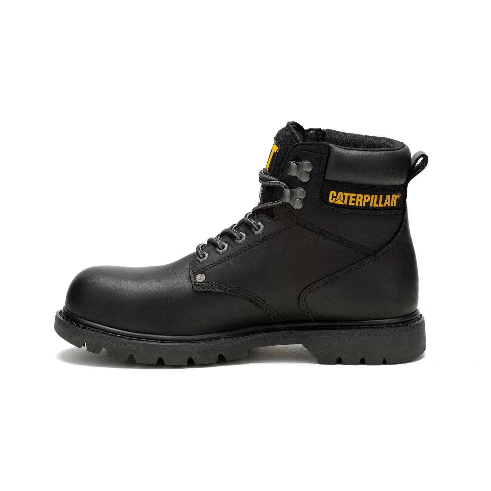 Second Shift Men's Steel-Toe Work Boots Wp Black