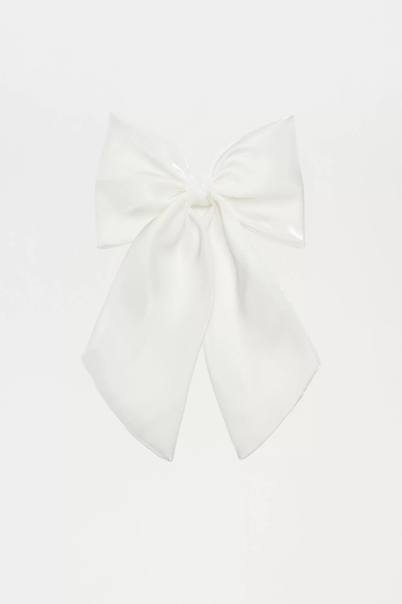 Sophia Hair Bow - White