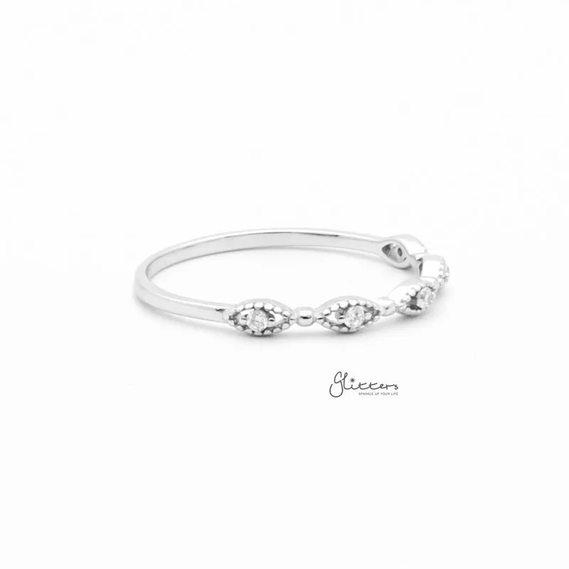 Sterling Silver CZ Ring